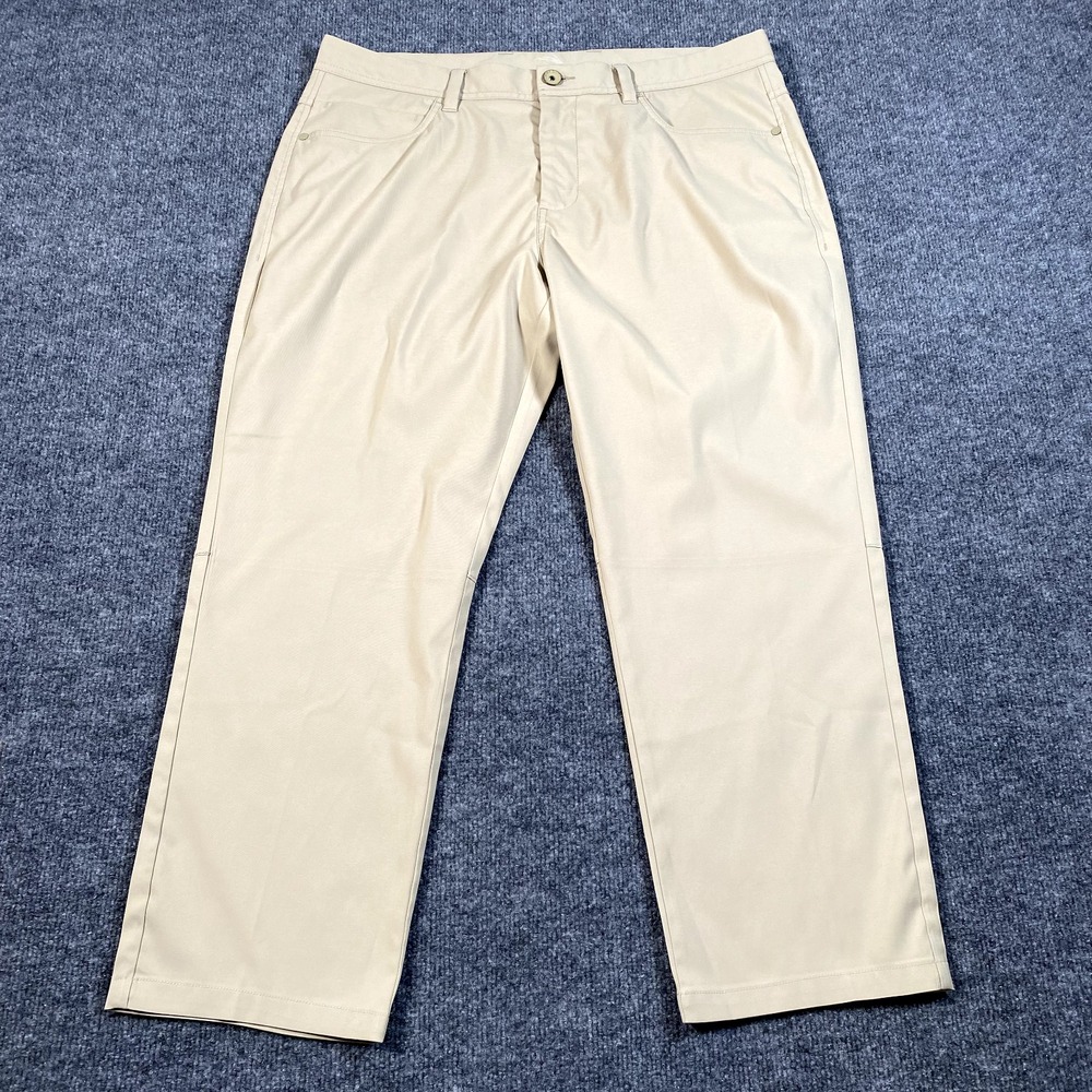 Tommy Bahama Island Zone Performance 5 Pocket Pants Mens 36x26 Golf *HEMMED*
